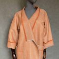 kimono len flax orange oko