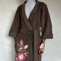 kimono welna kaszmir zdobione