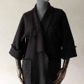 kimono bawelna czarne