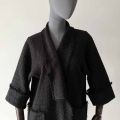 kimono bawelna czarne