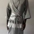 kimono sukienka len bawelna pasek komlet