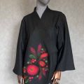 kimono welna gotowana zdobione czesanka